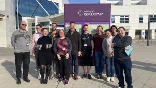 Photo of Edinburgh Bioimaging members