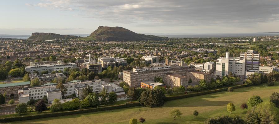 Where academic research using bioimaging is being done in the Edinburgh area